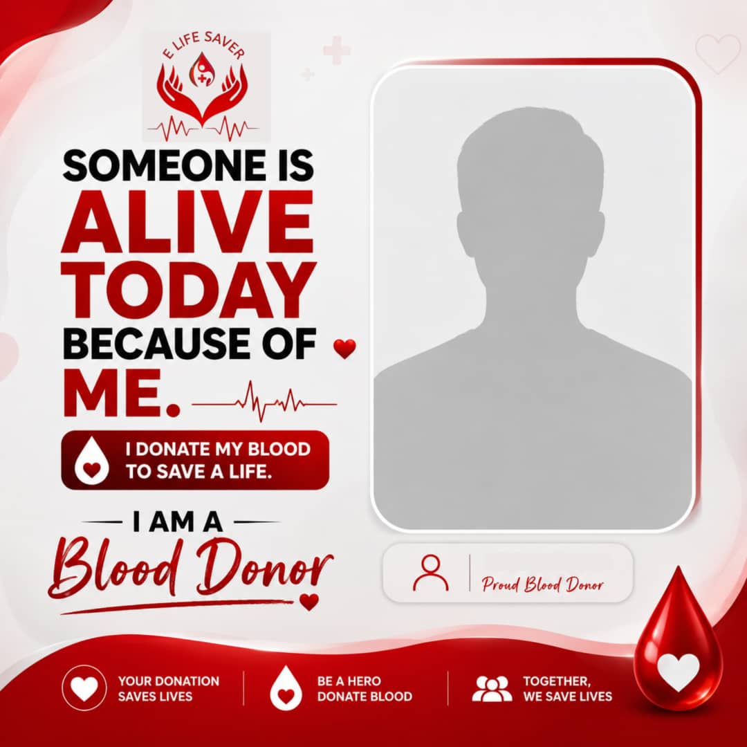 Someone is Alive today because of me.